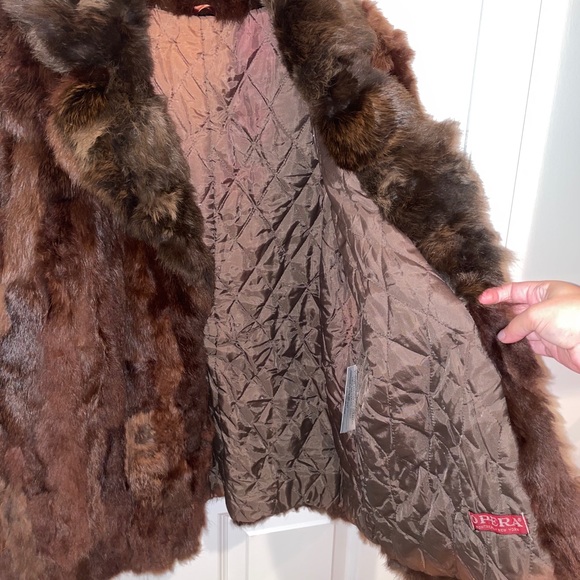 Vintage Rabbit fur coat - Picture 3 of 5